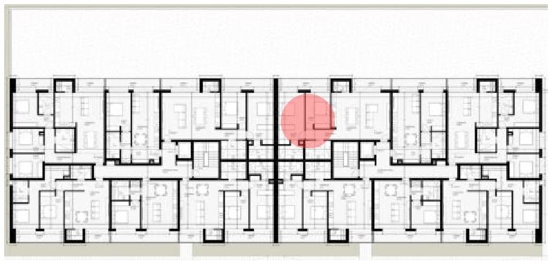 Localização da fração LB no piso